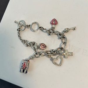swarovski charm bracelet
